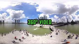 Singapore 360 Video - Merlion Park (2015)