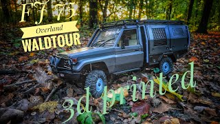 RC Scale Landcruiser FJ 75: Waldtour und Offroad-Abenteuer