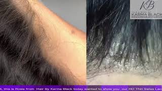 HD Lace Frontal - Brazilian Straight hair - Hair By Karma Black