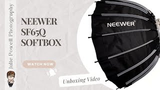 Neewer SF65Q Softbox Unboxing