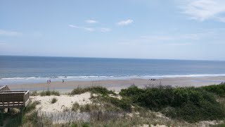 Views of the Atlantic Ocean from Duck, North Carolina, USA in 2017