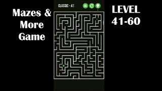 Mazes & More Game 41 60