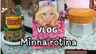 Vlog de encomendas de bolos no final de semana