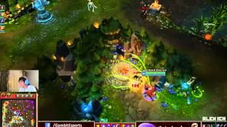 Alex Ich plays Quinn Mid Lane vs Elise - League of Legends Season 3