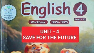 4th standard term 2 English Unit 4 ennum Ezhuthum Work book answer/EE 4th Standard unit 4 answers