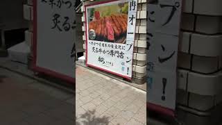 Sushi and beef cutlet shops on the streets of Akihabara