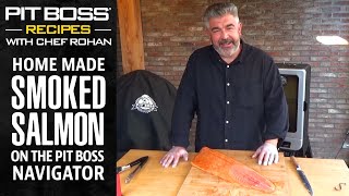 Home made smoked salmon in the Pit Boss Navigator | Pit Boss Grills Recipes