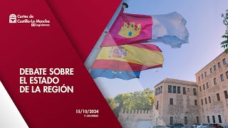 Sesión Plenaria, Debate sobre el estado de la Región - 15/10/2024