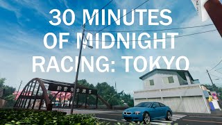 Просто 30 непрерывных минут вождения в Midnight Racing: Tokyo с Roshade (без комментариев)