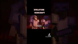 evolución de minecraft