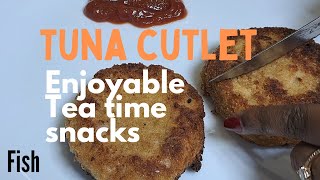 Tuna cutlet/ Tasty / Tea time snack/ CUTLET