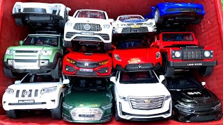 Box Full of Car Toys /BMW Dtm, Honda Civic, Ferrari Car, McLaren Senna, Audi R8, Dodge Charger