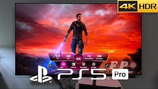 Star Wars Jedi Survivor PS5 Pro Gameplay With LG Oled TV 4K (Quality Mode 60FPS)