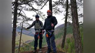 Via ferrata Dve Veže poraz drugi.24.11.2019r.