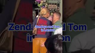 Zendaya and Tom Holland in London #zendaya #tomholland #shorts