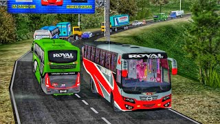 BUSSID || Bandarban Trip [Royal Express] Hino ak 1j v2.0 BUS Gameplay Part 6