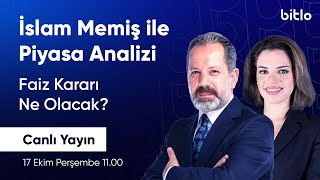 İslam Memiş ile Altın, Döviz, BTC Analizi I Faiz Kararı Açıklanıyor!