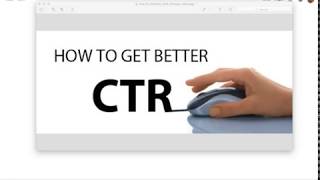 🛎️ How to Get Better Click Through Rates 🛎️