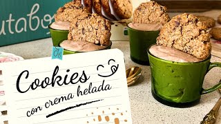 🍪✨ GALLETAS DE AVENA CASERAS con crema helada... ¡tienes que probarlo!