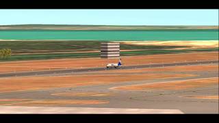 (Simulator) Go Air A320 Takeoff from Singapore || Rfs || Modified By Rfs || Real Flight Simulator