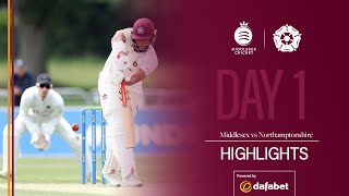 A Tricky First Day | Middlesex v Northamptonshire | Day 1 County Championship Highlights