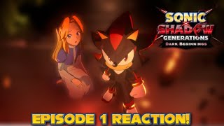 🔴Live Reaction: Sonic X Shadow Generations - Dark Beginnings - Episode 1