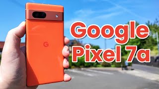 Google Pixel 7a Relaxing Unboxing | Tensor G2, Camera, Antutu