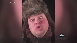 School principal singing snow day alert goes viral