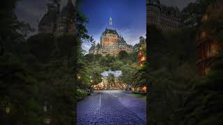 Visit Canada 🇨🇦 Chateau Frontenac, Quebec City, Quebec. #canada #touristattraction