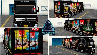 India's most agrassive looking Black BB Truck #KKputtuVandi | KK Food Products #viral #gaming