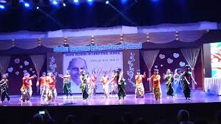 Annual Day Dance 2018 || Class 1 || Sadhu Vaswani International School || Marathi Theme Ganesha song