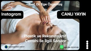 Plastik ve Rekonstrüktif Cerrahi İle İlgili Sorular