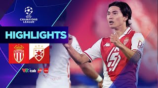 MONACO vs SAO ĐỎ BELGADE | Bữa tiệc tấn công 6 bàn, Minamino rực cháy | Champions League 24/25