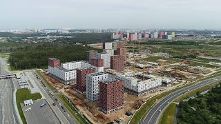 Июнь 2020 года | Саларьево Парк | Ход строительства