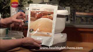 Nutrimill Artiste Stand Mixer Bread Demonstration