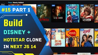 #15 Disney plus hotstar clone | Next JS 14 | Strapi Admin |  Complete User Authentication  PART 1 🔥🔥