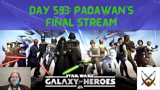 Day 593: Padawan's Final Stream