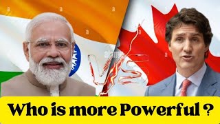 India vs Canada Military Comparison #india #canada #viral