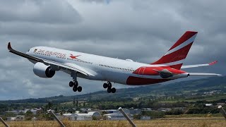 Air Mauritius A330-900neo 3B-NBU TakeOff RUN-MRU @AirMauriitius31/10/2022