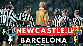 Newcastle United vs Barcelona 3-2 All Goals & Highlights ( 1997 UEFA Champions League )