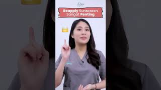 Cara pakai SunScreen yang benar #shorts #dermaexpress