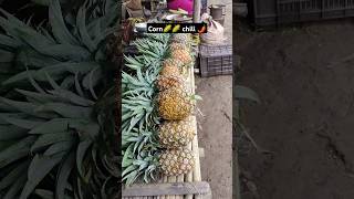 Pineapple 🍍 🌽🌶️🥰#pineapple #corn #Cilli#ytshorts #anjumanid #shorts