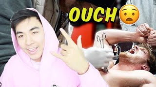 LOGAN PAUL PIERCED HIS NIPPLE | REACTION