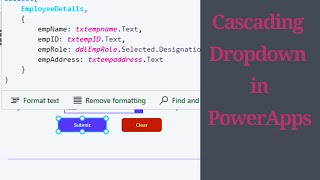 Cascading Dropdowns in PowerApps | How to create Cascading Dropdowns in PowerApps