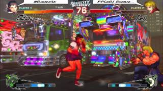 KO 2014 USF4: NGamer3K (Sakura) vs. Robbie Votaw (Ken)