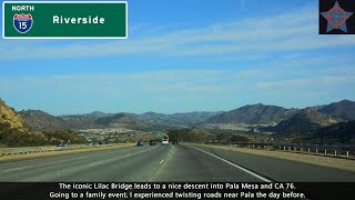 (S12 EP01) I-15 North, San Diego to Temecula