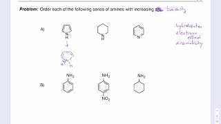 Introduction to Amines and Acid-Base Chemistry