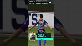 Long shots joins the chat 💬! Kaka The G.O.A.T 🐐 #fifa22 #football #youtubeshorts #shorts #funny