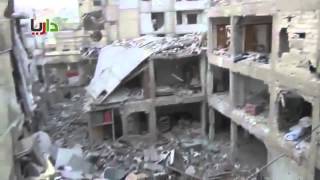 Syria   Depraved Assad Destroys Daraya Apartment Buildings in Damascus Suburbs 2 April 13