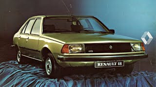 Renault 18 Publicidad Chile 1982.